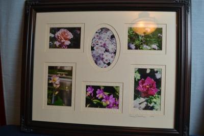LOT 616. HOME DECOR AND PICTURE FRAME