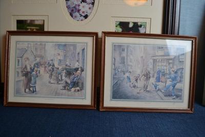 LOT 616. HOME DECOR AND PICTURE FRAME