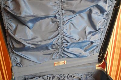 LOT 645. SET OF THREE VINTAGE OSH KOSH LUGGAGE