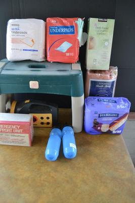 LOT 675. MISC ITEMS AND UNTESTED RADIO