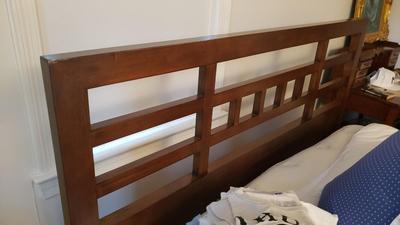 Queen size bed frame Wood