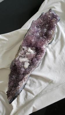 Large chunk of  amethyst crystal geode
