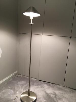 Stainless steel floor lamp