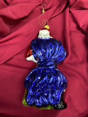 Christopher Radko Santa with his bag