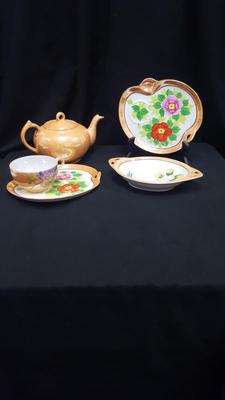 Lusterware Hostess Tea Set