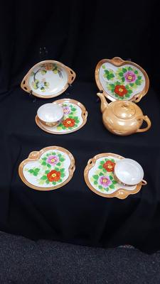 Lusterware Hostess Tea Set