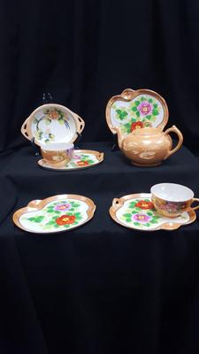 Lusterware Hostess Tea Set