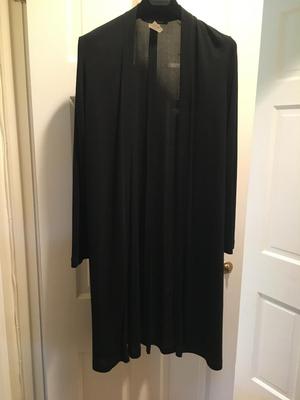 Lida Baday crepe duster