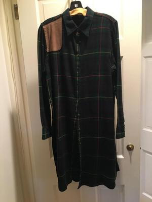 Ralph Lauren black label  flannel shirtdress