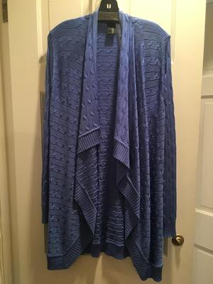 Ralph Lauren black label shawl collar sweater