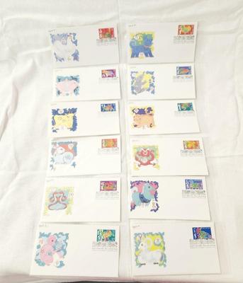 12 - FIRST DAY STAMPS - CHINESE NEW YEAR 2005