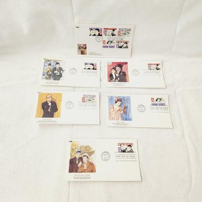 6 - FIRST DAY STAMPS - OLD COMEDIANS