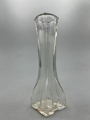 Profile 1406 Europa 1986 Clear Pressed Glass Bud Vase 6