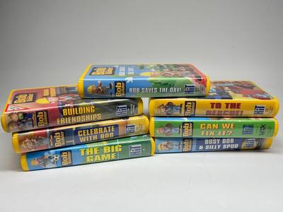 Lot of Bob the Builder Nostalgic Kids Television Show VHS Tapes