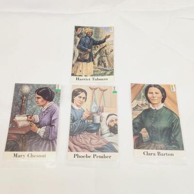 4 - 1995 - WOMEN OF THE CIVIL WAR - 1ST DAY OF ISSUE POSTCARDS