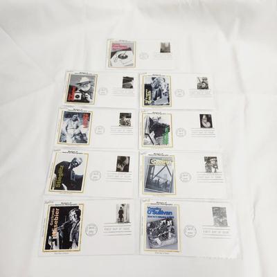 9 - 2002 MASTERS OF PHOTOGRAPHY - 1ST DAY STAMPS