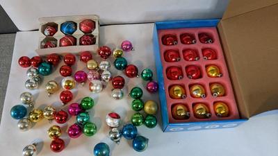 Mercury Glass Christmas Ornaments