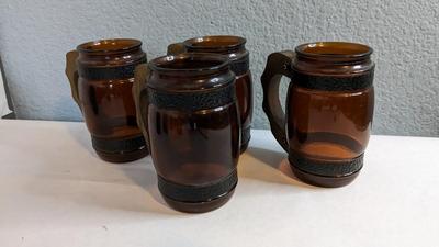 Black Rim Siesta Ware Mugs