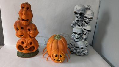 Vintage Trendmasters Foam Halloween Lights