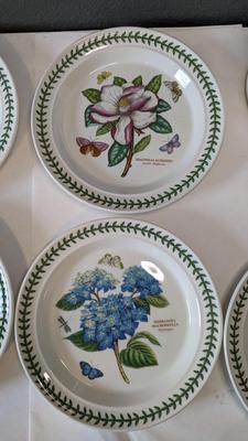 Portmeirion Botanic Garden Plates and Jar w/ Lid