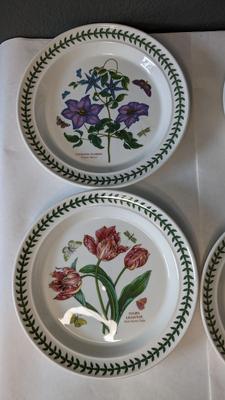 Portmeirion Botanic Garden Plates and Jar w/ Lid