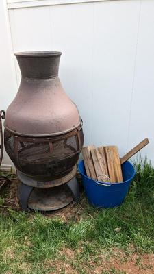 Chimnea and Wood