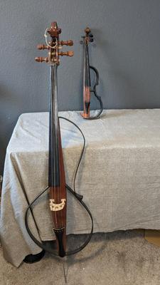 Folk Art Cello and Violin