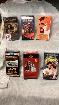 EXCELLENT DOUBLE FEATURES! BEN-HUR, LORD OF THE RINGS , CAMELOT AND MORE!