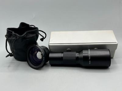 Pair of Kenko Japanese Conversion Lenses Wide & Tele Camera Lenses