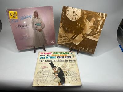 Lot of Vintage Miscellaneous Records 101 Wedding String Music & More