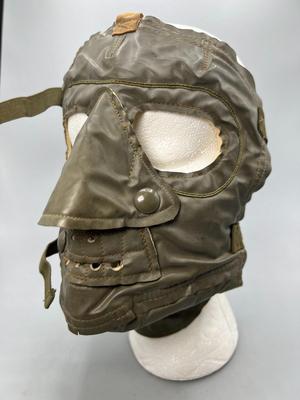 Vintage US Military Army Navy Green Cold Extreme Weather Face Mask NXSX 39450 USN