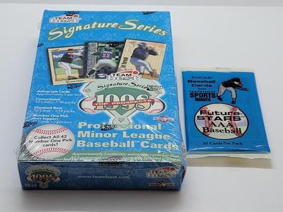 LOT 29: Minor League Baseball Cards - Sealed Box & More | EstateSales.org