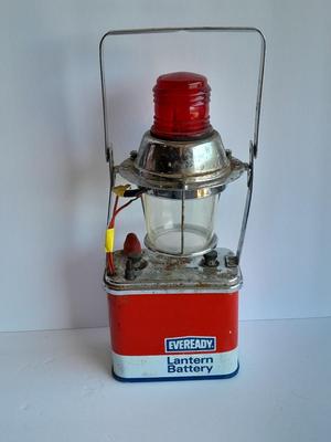 Ever-ready battery operated lantern