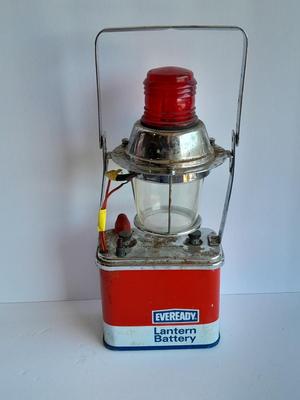 Ever-ready battery operated lantern