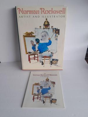 Large size Hardback Norman Rockwell Book, and Norman Rockwell Museum at Stockbridge book