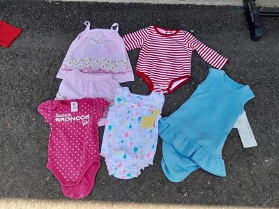 New with tag 0-6 month Girl clothes