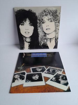 Two Heart 12" LP Vinyl Record Albums In great condition! Private Addition and Bebe Le Strange