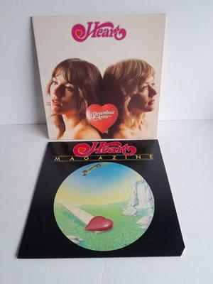 Two Heart 12" LP Vinyl Record Albums In great condition! Dreamboat Annie and Magazine