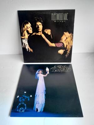 Fleetwood Mac Mirage and Stevie Nicks Bella Donna 12" LP Vinyl Record Albums In great condition!