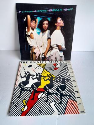 The pointer sisters 12" LP Vinyl Record Albums In great condition!