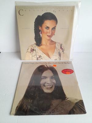 Two Crystal Gayle Vinyl LP 12" Record Albums in great condition!
