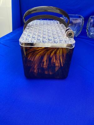 Cool Retro Plastic Purse ðŸ‘œ, Libby Votive Cups and an Amber Votive Candle Holder