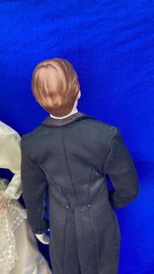 FRANKLIN MINT HEIRLOOM COLLECTIONS BRIDE AND GROOM