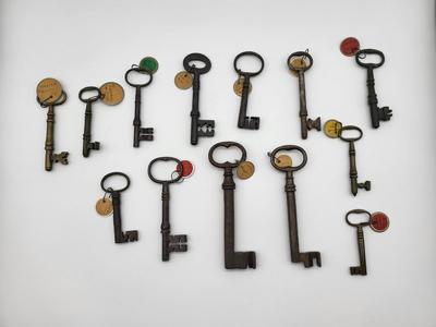 Antique LARGE Skeleton Key Lot