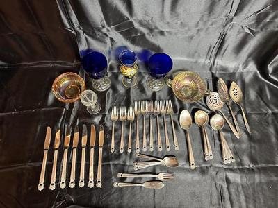 SILVER PLATED FLATWARE AND MORE