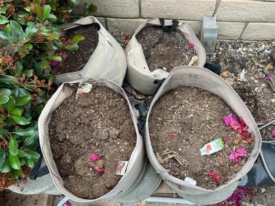 5 Gallon IPower Canvas Material Gardening Soil Dirt Bags