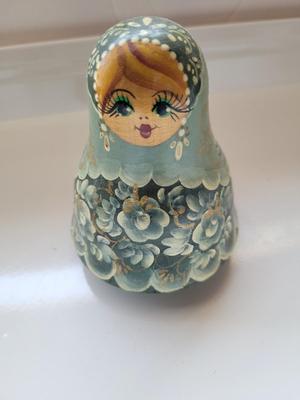 Vintage Russian Babushka Bell Doll