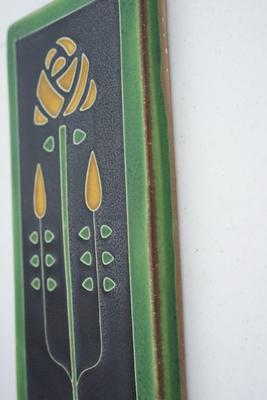 MOTAWI TILE STAMPED - PRAIRIE FLOWER