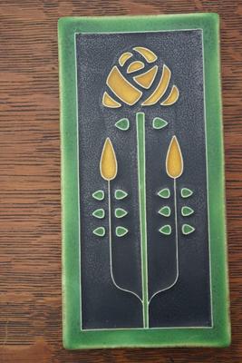 MOTAWI TILE STAMPED - PRAIRIE FLOWER