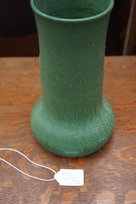 EPHRAIM  POTTERY VASE  "EUCALYPTUS TREE"  SIGNED SCOTT DRAVES 9 3/4"